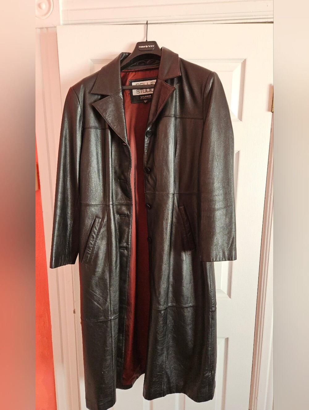 Pelle Studio Leather Duster Length Coat